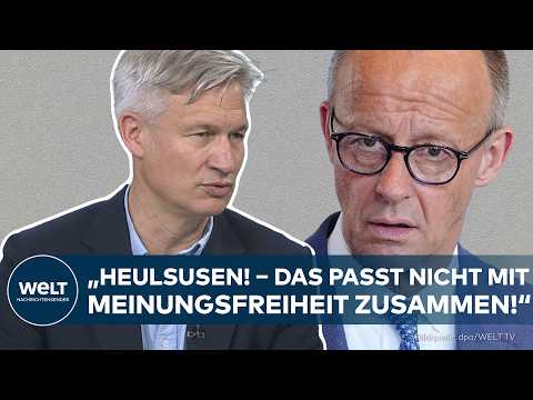 DEUTSCHLAND: „Heulsusen! Lächerlich!“ Ulf Poschardt über den Umgang von Politikern mit Beleidigungen