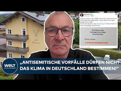 DEUTSCHLAND: „Keine Juden erlaubt“ – Beck fordert Konsequenzen nach Vorfall in deutschem Hotel