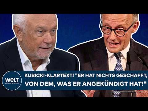 DEUTSCHLAND: Merz? „Er hat nichts geschafft, von dem, was er angekündigt hat!“ Kubicki-Klartext!