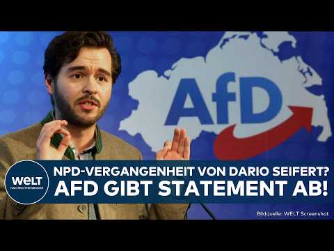 DEUTSCHLAND: NPD-Vergangenheit von Seifert? AfD packt aus! Baumann äußert sich zur Lage
