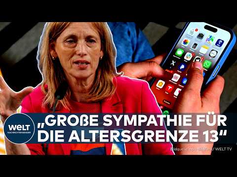 DEUTSCHLAND: SOCIAL MEDIA AB 13? Experten warnen vor Problemen mit Priens Altersgrenze