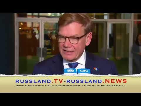 Deutschland verpasst Einzug in UN-Sicherheitsrat – Russland ist mal wieder Schuld