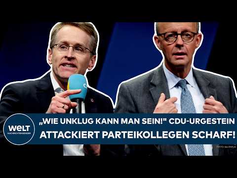 DEUTSCHLAND: „Wie unklug kann man sein!“ CDU-Urgestein attackiert Parteikollegen scharf!