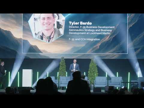 „Die F-35 ist ein fliegender Sensor“ – Tyler Bardo bei „DroneVation 2026“