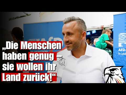 „Die Menschen haben genug – sie wollen ihr Land zurück!“ – Ulrich Siegmund vom Sachsen-Anhalt-Tag