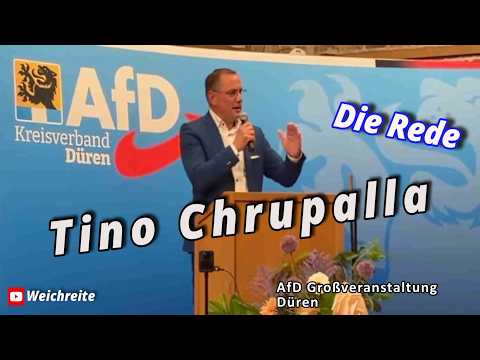 Die Rede von Tino Chrupalla – AfD Großveranstaltung mit Tim Kellner, Serge Menga uvm. Düren 3.6.26