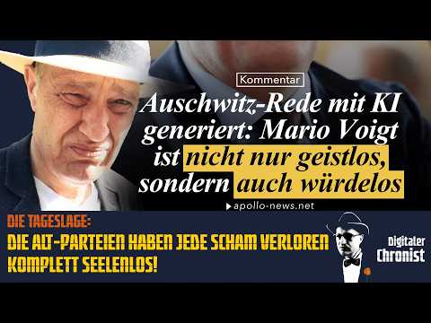 Die Tageslage: Die Alt-Parteien haben jede Scham verloren – komplett seelenlos! Die Tageslage: Die Alt-Parteien haben jede Scham verloren – komplett seelenlos!