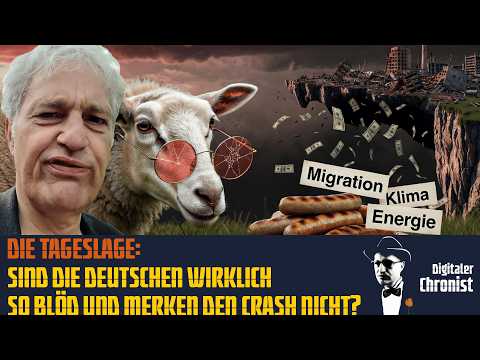 Die Tageslage: Sind die Deutschen wirklich so blöd und merken den Crash nicht?