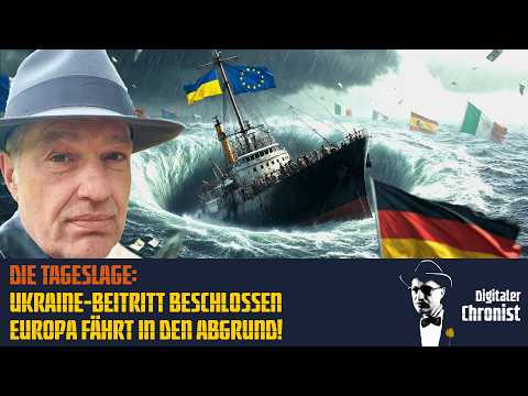 Die Tageslage: Ukraine-Beitritt beschlossen – Europa fährt in den Abgrund!