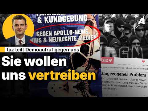 Die taz macht mobil: Demoaufruf gegen Apollo News Die taz macht mobil: Demoaufruf gegen Apollo News
