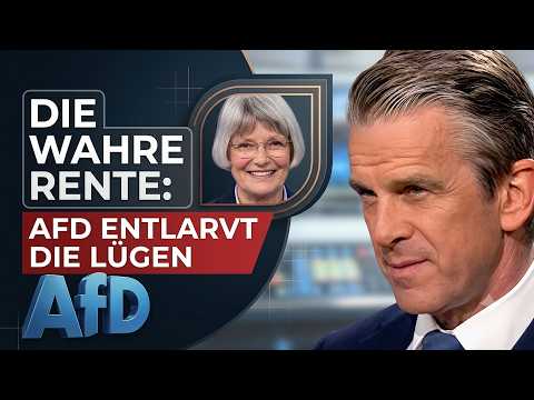 DIE WAHRE RENTE: AFD ENTLARVT DIE LÜGEN DIE WAHRE RENTE: AFD ENTLARVT DIE LÜGEN