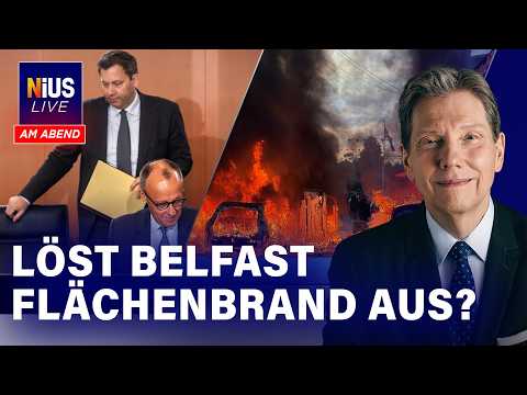 ⁣🎙️Ausschreitungen in Nordirland! Steht Europa am Kipppunkt? I NIUS Live am Abend vom 10.06.2026