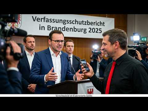 ⚠️ VERFASSUNGSSCHUTZBERICHT IN BRANDENBURG 2025‼️👮‍♂️
