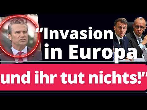 EIL: US Verteidigungsminister schreddert Merz Migratonspolitik!
