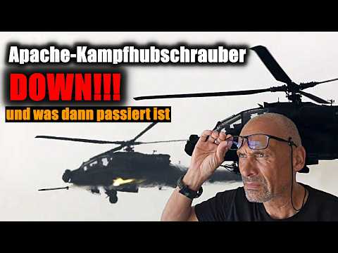 EILMELDUNG: Apache-Kampfhubschrauber down – Krieg flammt erneut auf!!!