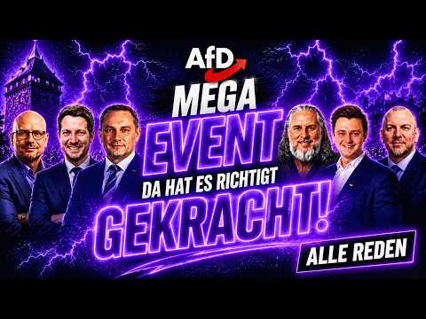 Ein AfD Event der SUPERLATIVE … Chrupalla,Vincentz, Krauthausen, Lensing & Tim Kellner