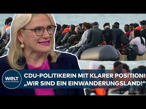 EINBÜRGERUNGEN: CDU-Politikerin mit klarer Position! „Wir sind ein Einwanderungsland!“