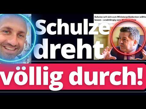 Eklat: Schulze will auch bei WAHLVERLUST Ministerpräsident bleiben!