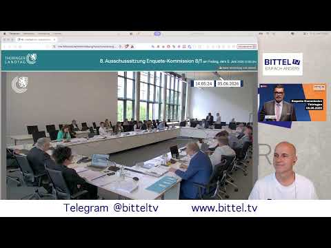 Enquete-Kommission Thüringen mit Tom Lausen – 5.6.2026