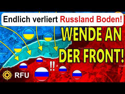 Erstmals seit 2 Jahren: Russland verliert die Initiative an der Front und zieht sich zurück