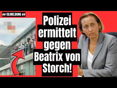 „Es steht der Verdacht im Raum, dass ..“ Unfassbare Anschuldigung gegen Beatrix von Storch & AfD´ler