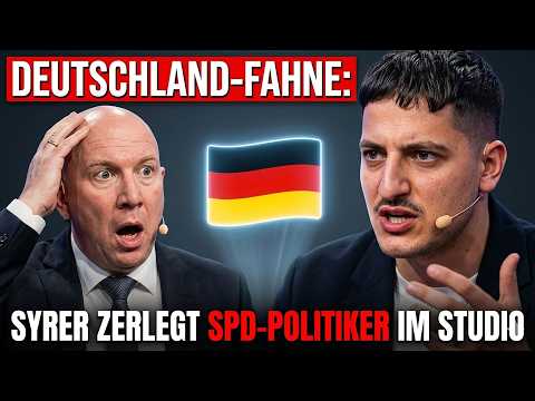 Eskalation im Studio: Syrer stellt SPD-Politiker bloß – Deutschlandfahne sorgt für heftigen Streit