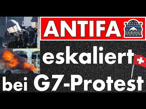 Eskalation vor G7-Gipfel! 7000 Beamte gegen 600 Antifanten – Proteste im Nachbarland!