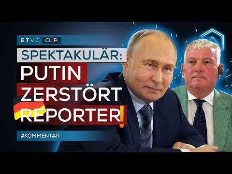 💥 PUTIN auf DEUTSCH: „Das ist das PROBLEM, Martin!“ zu 🇩🇪-REPORTER! | #KOMMENTAR