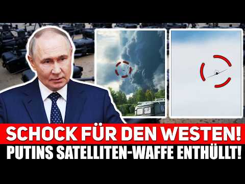 💥 PUTIN enthüllt NEUE WAFFE – Satelliten sollen UKRAINISCHE DROHNEN stoppen! 💥 PUTIN enthüllt NEUE WAFFE – Satelliten sollen UKRAINISCHE DROHNEN stoppen!