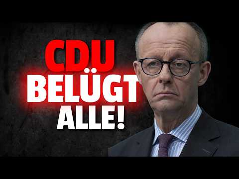 💥DAS ist Wählertäuschung: CDU lügt SCHAMLOS! 💥DAS ist Wählertäuschung: CDU lügt SCHAMLOS!