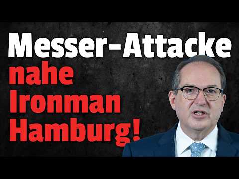 💥Messerangriff bei Ironman Hamburg! Täter auf der Flucht!!