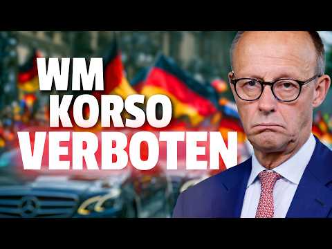 💥Nach Deutschland WM Sieg: Polizei VERBIETET Autokorso!!
