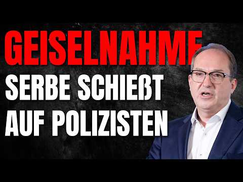 💥Serbe schießt POLIZISTEN an und nimmt Kinder als Geiseln