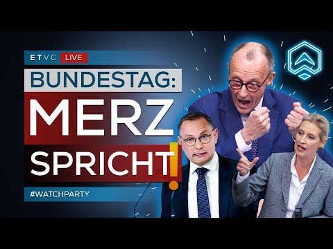 🔴 BUNDESTAG: MERZ spricht. AFD kontert. ► mit Reden von WEIDEL & CHRUPALLA ! | #WATCHPARTY 🔴 BUNDESTAG: MERZ spricht. AFD kontert. ► mit Reden von WEIDEL & CHRUPALLA ! | #WATCHPARTY