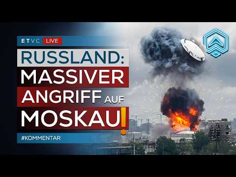 🔴 MOSKAU: Ukrainische DROHNEN-ATTACKE trifft Ziele in RUSSLAND! | #KOMMENTAR