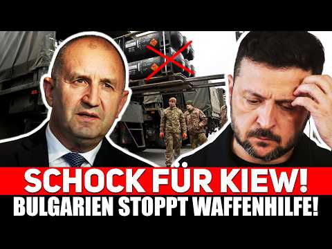 🚨 „KEINE WAFFEN MEHR!“ – BULGARIEN stellt sich gegen neue Lieferungen an die UKRAINE! 🚨 „KEINE WAFFEN MEHR!“ – BULGARIEN stellt sich gegen neue Lieferungen an die UKRAINE!