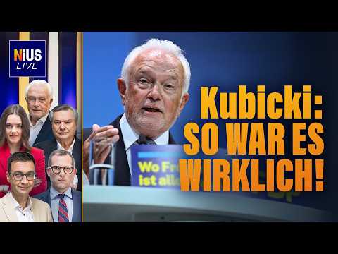 🚨 Live bei NIUS Live: Wie FDP-Chef Kubicki Politik und Parteien aufmischen will