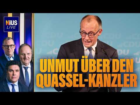 🚨CDU sauer, weil Merz zu viele Chaos-Reden hält I NIUS Live, 04.06.26