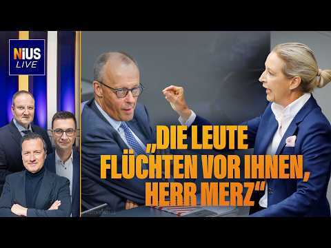 🚨Diese Weidel-Rede erklärt, warum die AfD bei fast 30% steht I NIUS Live, 12.06.26