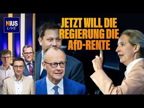 🚨Hier kommt die Reform! Regierung will AfD Rente | NIUS Live, 23.06.26