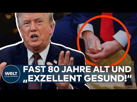 FAST 80 UND „HERZ EINES DEUTLICH JÜNGEREN“?! Trumps überraschender Gesundheitscheck!
