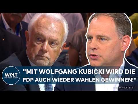 FDP-NEUSTART: „Stimmungsumschwung!“ Nach FDP-Beben kämpft Kubicki um die Einheit der Partei!