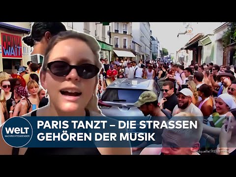 FÊTE DE LA MUSIQUE: Paris feiert das große Musikfest auf den Straßen der Stadt