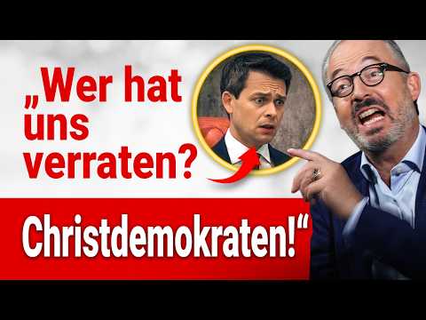 Fleischhauer rammt überforderten CDU-Mann unangespitzt in den Boden! Fleischhauer rammt überforderten CDU-Mann unangespitzt in den Boden!
