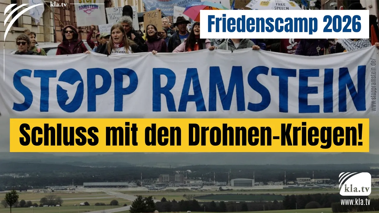 Friedenscamp 2026: Schluss mit den Drohnen-Kriegen! Friedenscamp 2026: Schluss mit den Drohnen-Kriegen!