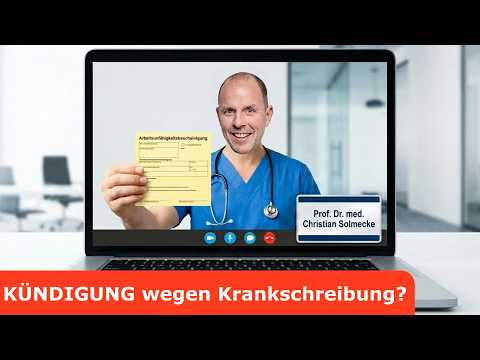 FRISTLOS gekündigt wegen Online-Krankschreibung? | RA Christian Solmecke FRISTLOS gekündigt wegen Online-Krankschreibung? | RA Christian Solmecke