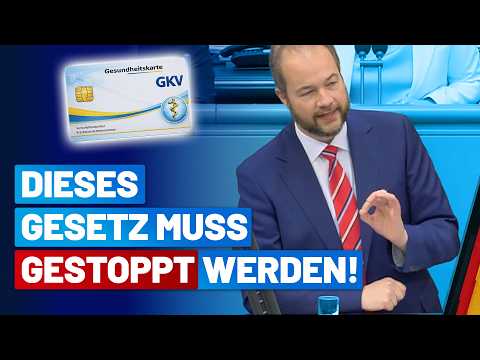 Gesundheit darf kein Sparmodell sein! – Martin Sichert – AfD-Fraktion im Deutschen Bundestag