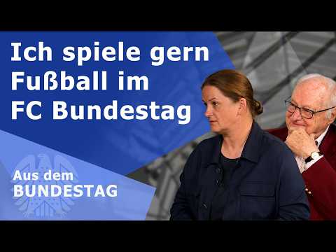 Grüne MdB Tina Winklmann: Ich spiele gern Fußball im FC Bundestag – Aus dem Bundestag Grüne MdB Tina Winklmann: Ich spiele gern Fußball im FC Bundestag – Aus dem Bundestag
