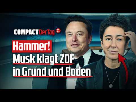 Hammer! Musk klagt ZDF in Grund und Boden💥 Hammer! Musk klagt ZDF in Grund und Boden💥