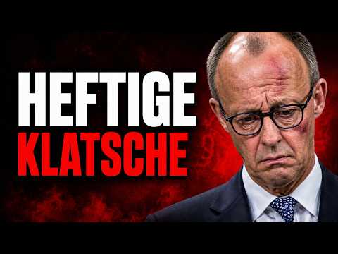 Heftige KLATSCHE für Merz: Sein Gesicht spricht Bände!